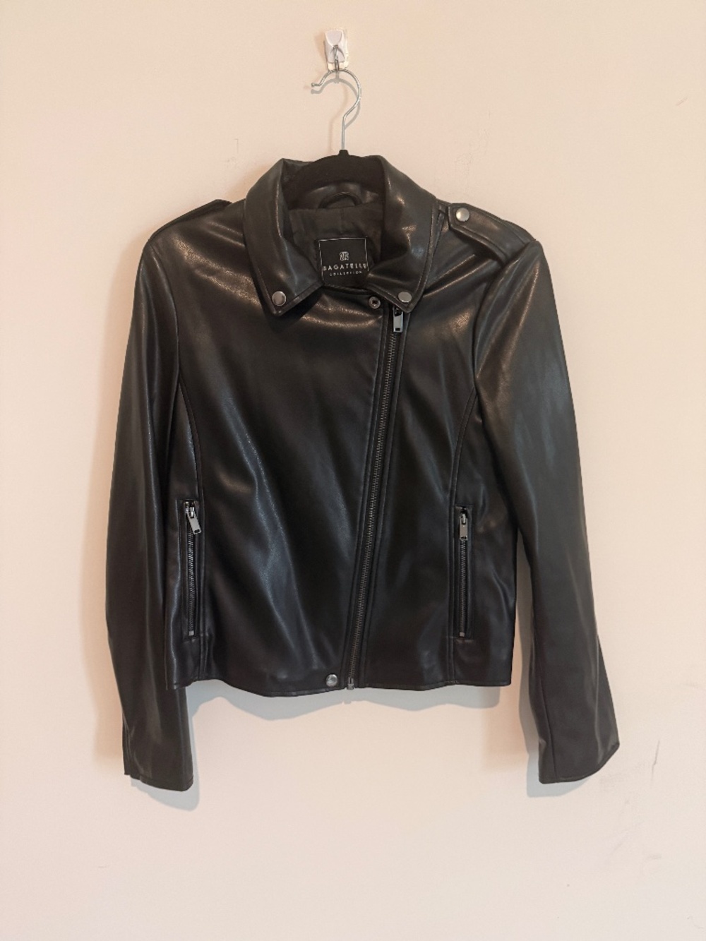 Vegan leather jacket